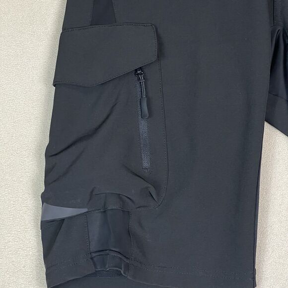 MTB Shorts Mens Medium Black Cycling Outdoor Hiking Surf Board Adult - Picture 4 of 13